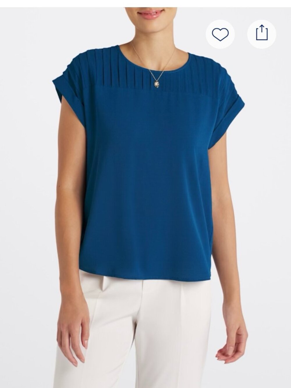 Papermoon (Stitch Fix) Rayden Keyhole Back Blouse